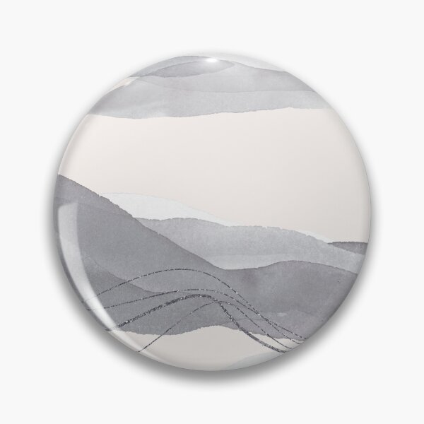 Item preview, Warm Grey Abstract Landscape designed and sold by simplydesignart.