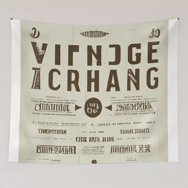 Item preview, Vintage Typography Design designed and sold by Twnty-Nine.