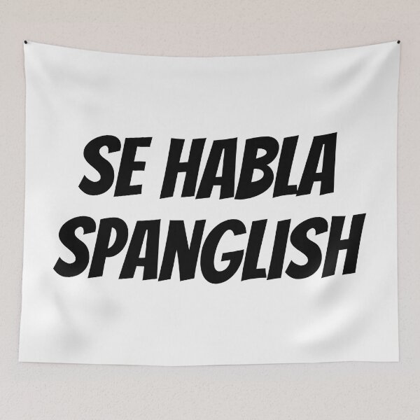 Item preview, Se Habla Spanglish Hispanic designed and sold by Sour Soul.