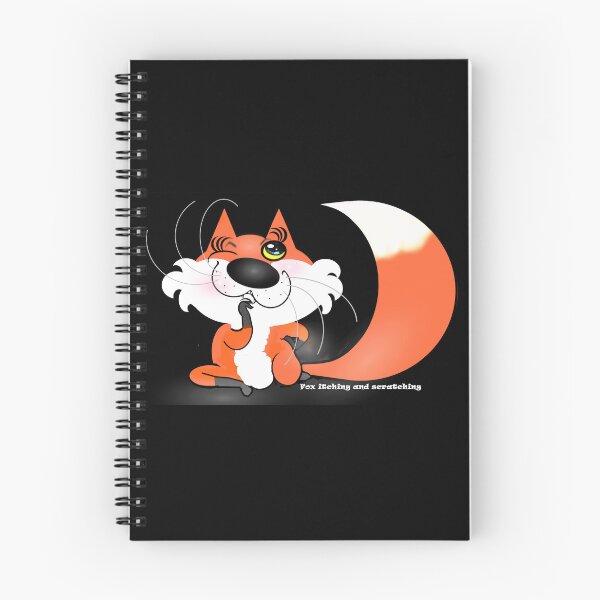 Item preview, Fox itching and scratching  designed and sold by Shirley cute art .