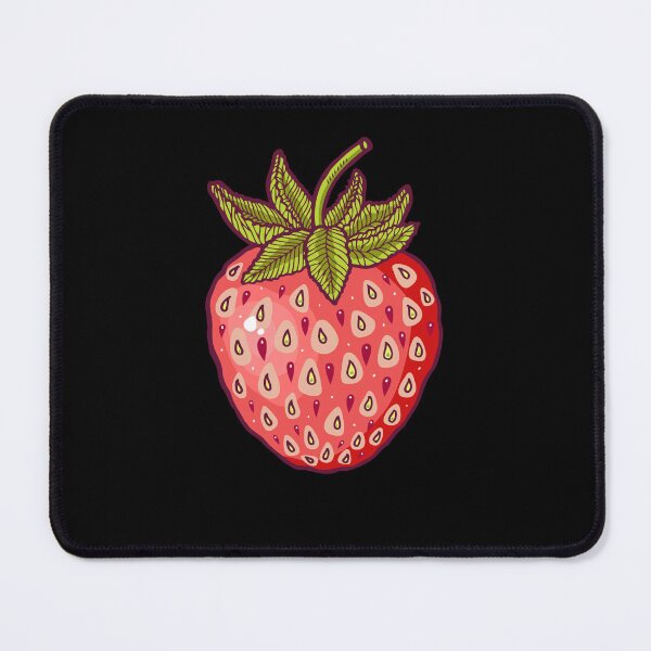 Vista previa del artículo con la obra «campos de fresas», diseñado y vendido por smalldrawing.
