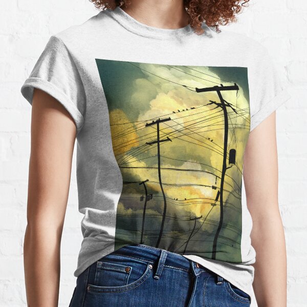 Telephone Poles T-Shirts for Sale