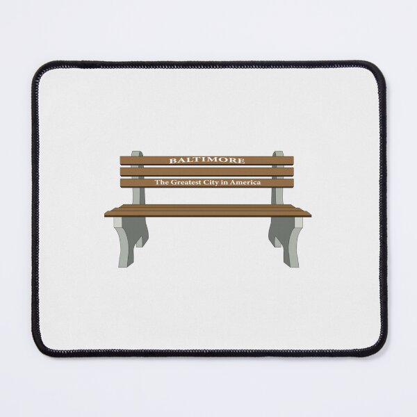 Item preview, Baltimore Bench- Greatest City in America- Limited Edition | Perfect Gift designed and sold by claowendy.