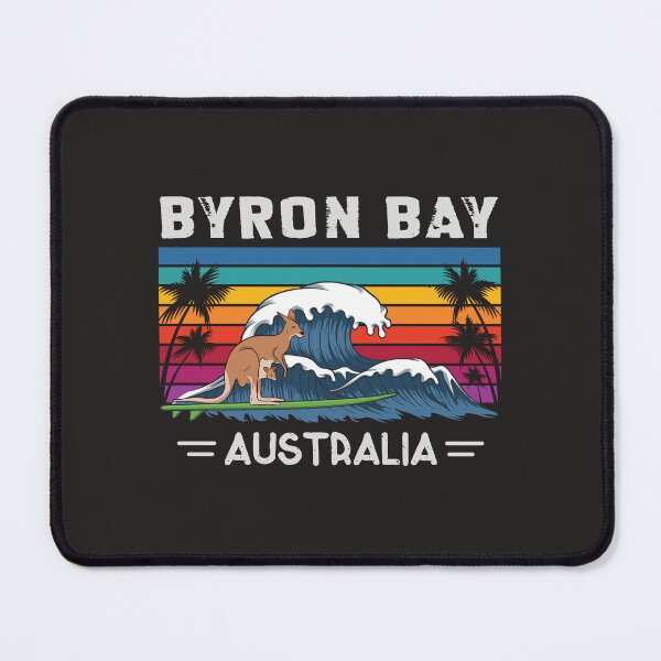 Item preview, Byron Bay Australia Vintage Kangaroo Surfer designed and sold by MrEddie10.