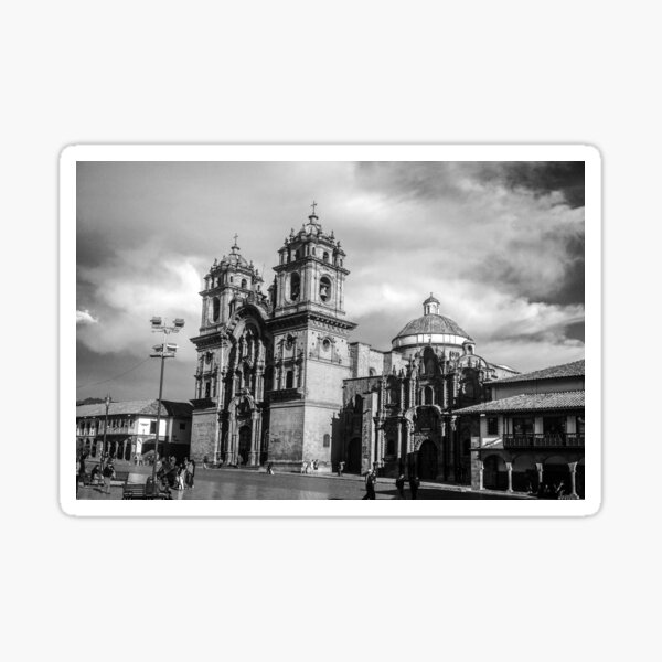 Church in Cusco Sticker