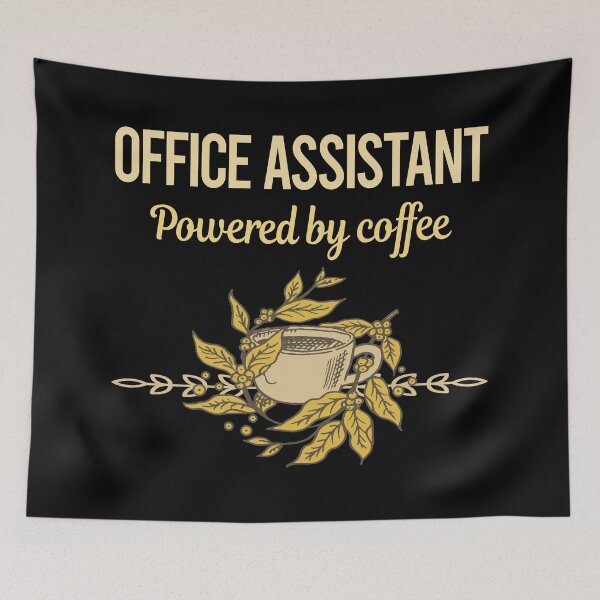 Item preview, Powered By Coffee Office Assistant designed and sold by trinayolkcelia.