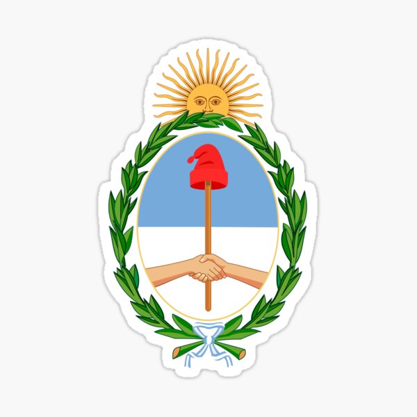 Escudo de armas argentino Pegatina