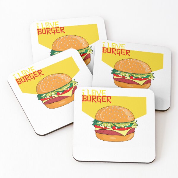 Item preview, I LOVE BURGER | YUMMY designed and sold by Dikshant Goyal.