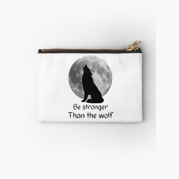 Item preview, Be strong as a wolf | full moon designed and sold by bemenmaher.
