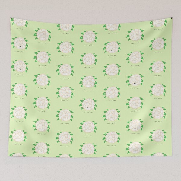 Item preview, cute spider cauliflower designed and sold by wordspotrayal.