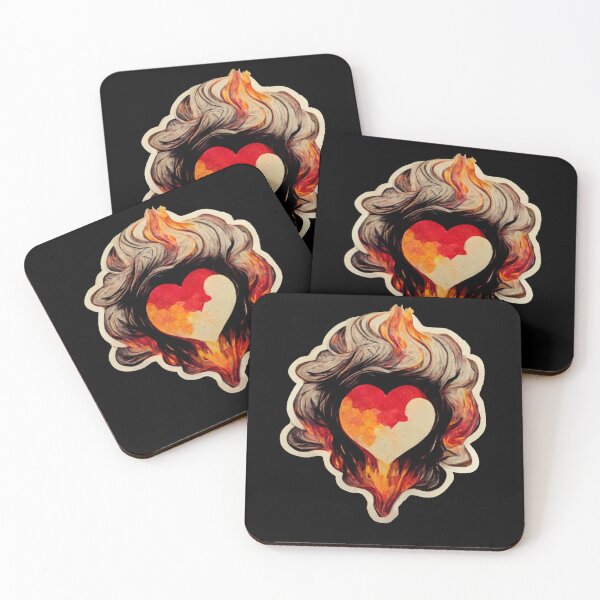 Item preview, My heart burns for you designed and sold by etherElric.