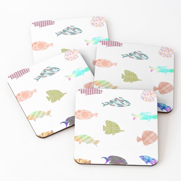Item preview, Fish Sticker Sheet designed and sold by Lezbo1986.