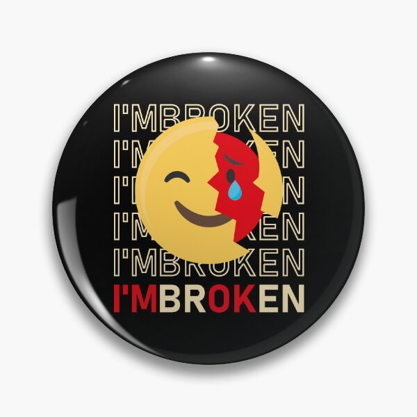 Item preview, Broken happy face emoji design designed and sold by Palteeshop.