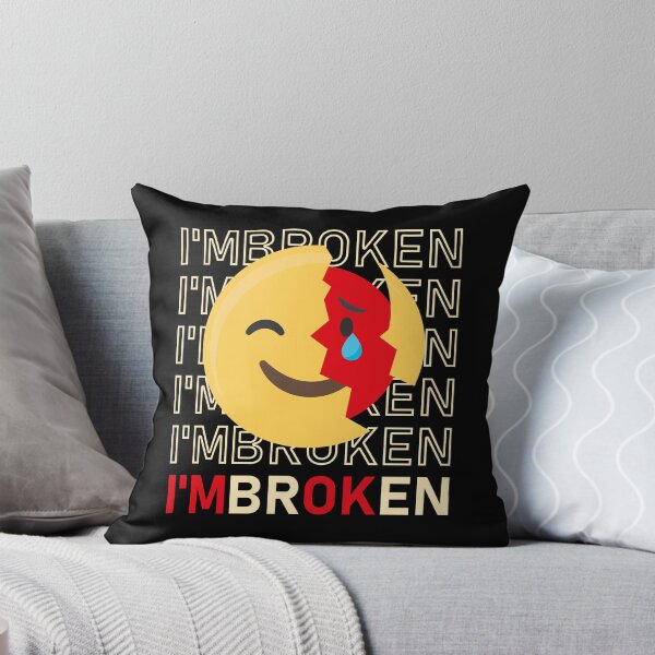 Item preview, Broken happy face emoji design designed and sold by Palteeshop.