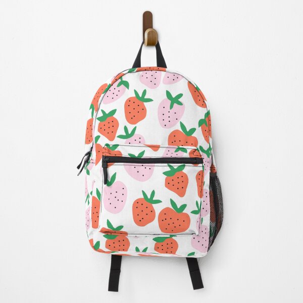 Item preview, Cute Red and Pink Strawberries Pattern designed and sold by kapotka.