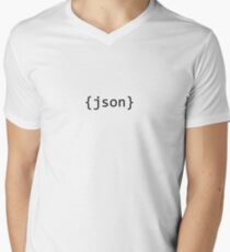 JSON Men's V-Neck T-Shirt