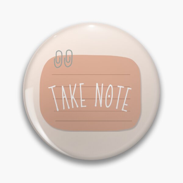 Item preview, Take Note - White designed and sold by MonDesigns.