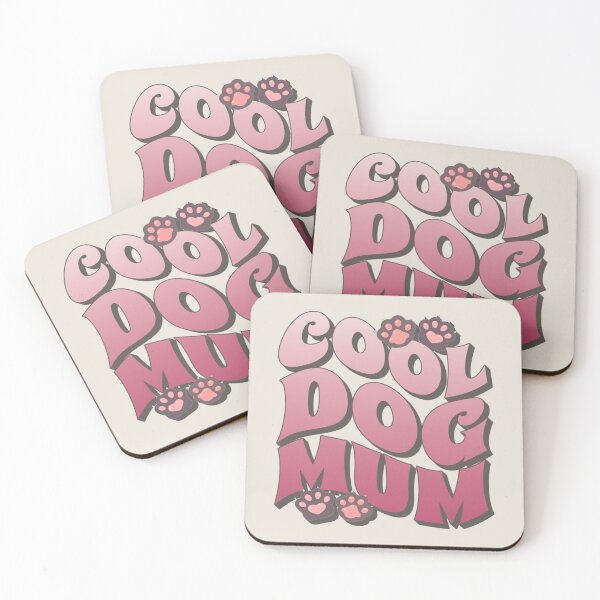 Item preview, Pink Cool Dog Mum, Great Slogan For All Mums Who Own A Dog designed and sold by TrulyEpoque.