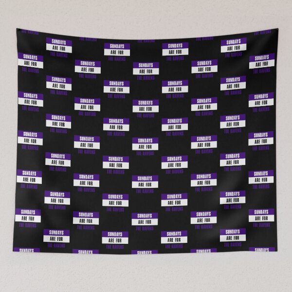 Item preview, Sundays are for The Ravens, Baltimore Raven- Limited Edition | Perfect Gift designed and sold by claowendy.