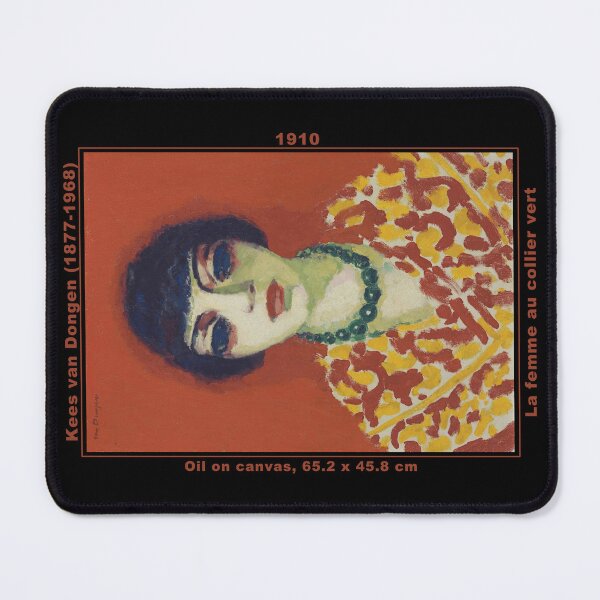 Item preview, Kees van Dongen — La femme au collier vert designed and sold by DoT-spoT.