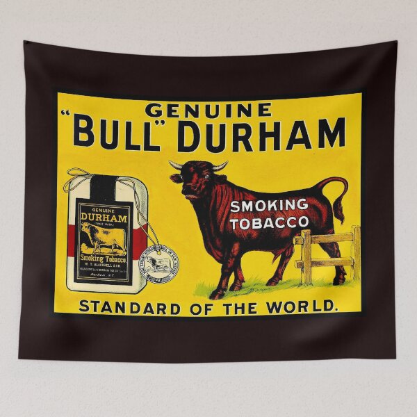 Item preview, BULL DURHAM: Vintage Smoking Tobacco Advertising Print designed and sold by posterbobs.