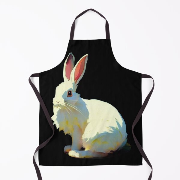 Item preview, Cute white rabbit designed and sold by etherElric.