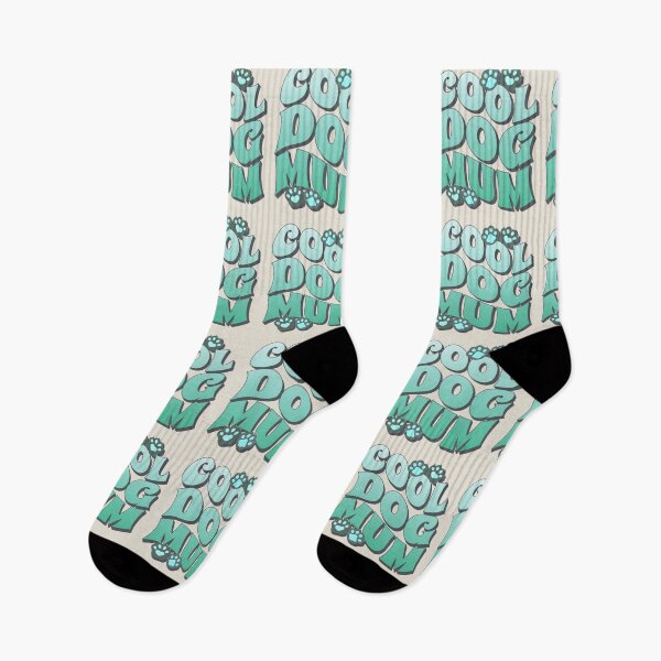 Item preview, Turquoise Cool Dog Mum, Great Slogan For All Mums Who Own A Dog designed and sold by TrulyEpoque.