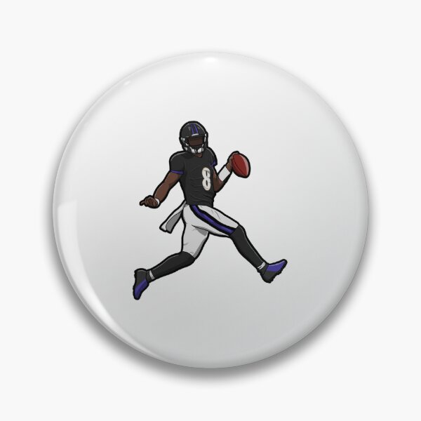 Item preview, Lamar Jackson Running Touch Down- Limited Edition | Perfect Gift designed and sold by claowendy.