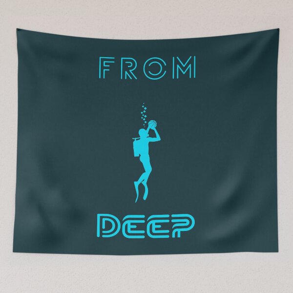 Item preview, From Deep - Basketball Scuba Diver designed and sold by COURT-VISION.