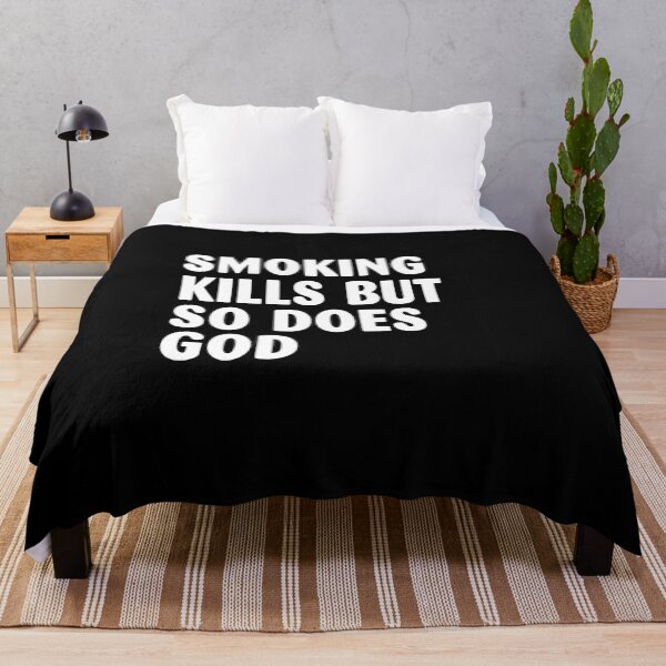 Item preview, Smoking kills but so does god designed and sold by elwandacunniff.