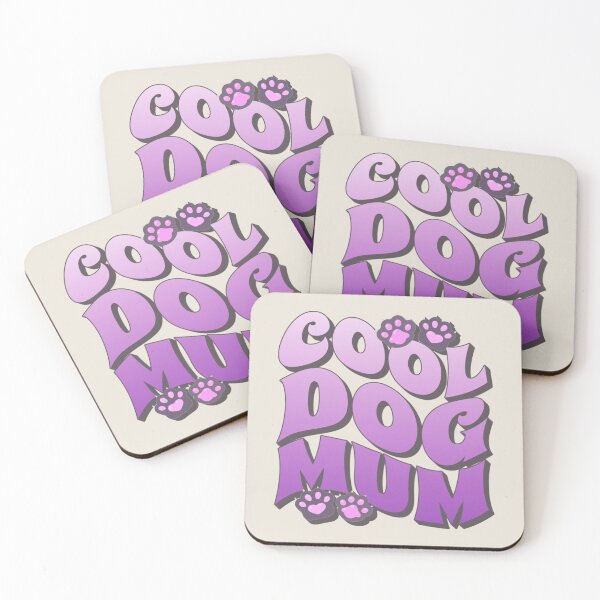 Item preview, Purple Cool Dog Mum, Great Slogan For All Mums Who Own A Dog designed and sold by TrulyEpoque.