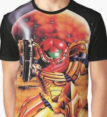 Super Metroid, Remastered From Classic 1994 Vintage Poster Graphic T-Shirt