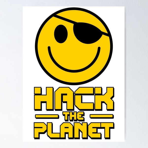 Item preview, Hack the Planet designed and sold by McPod.