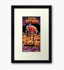 Lámina enmarcada Super Metroid, Remastered From Classic 1994 Cartel vintage