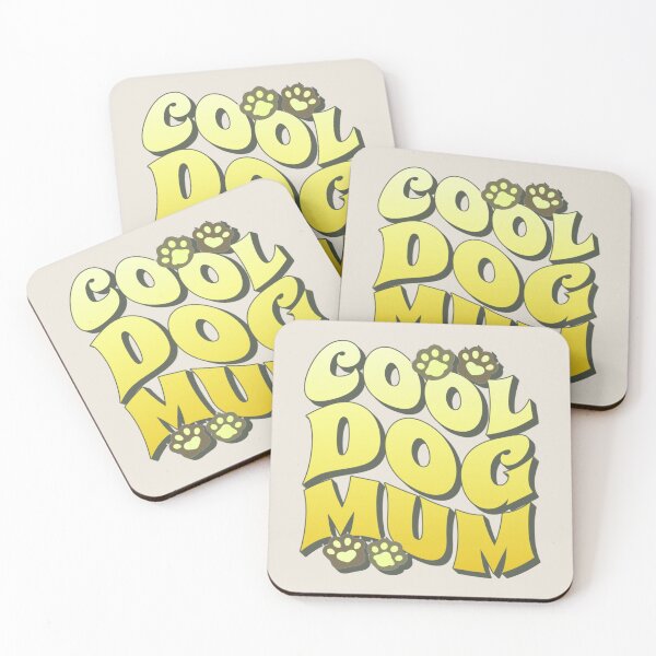 Item preview, Yellow Cool Dog Mum, Great Slogan For All Mums Who Own A Dog designed and sold by TrulyEpoque.