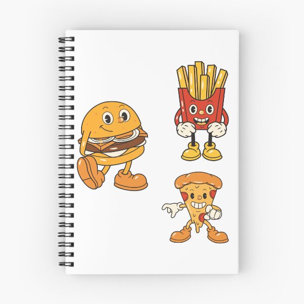 Item preview, Cute Takeaway Food Doodles designed and sold by CRO-DESIGN.