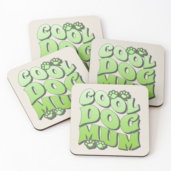 Item preview, Green Cool Dog Mum, Great Slogan For All Mums Who Own A Dog designed and sold by TrulyEpoque.