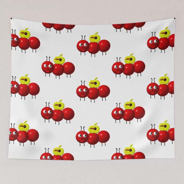 Item preview, Cute ant with an apple designed and sold by Artist4God.