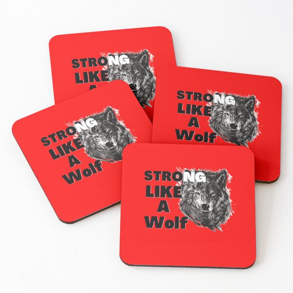 Item preview, Be Strong As A Wolf Your Unique Choice designed and sold by fatydesignspace.