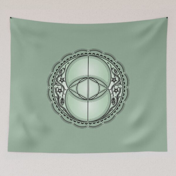 Item preview, Vesica Piscis, Chalice Well, Celtic Symbol, Avalon, Magic designed and sold by nitty-gritty.
