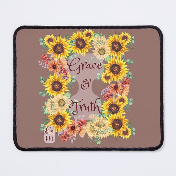 Item preview, Grace & Truth Sunflowers John 1:14 designed and sold by WhatThePublicWa.