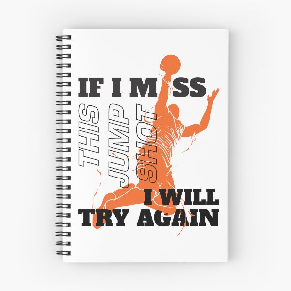Item preview, If I Miss This Jumpshot I Will Try Again designed and sold by JenTrinhArt.