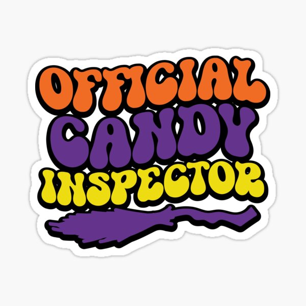 Official Candy Inspector 01 Sticker For Sale By Dawet2022 Redbubble