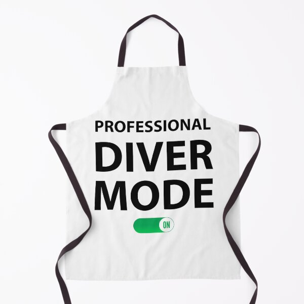 Item preview, Professional Diver Mode on Funny Professional Diver  designed and sold by Rami Khalifah.