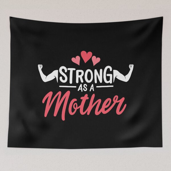 Item preview, Strong As A Mother Floral Design Cute Mothers Day designed and sold by haselshirt.