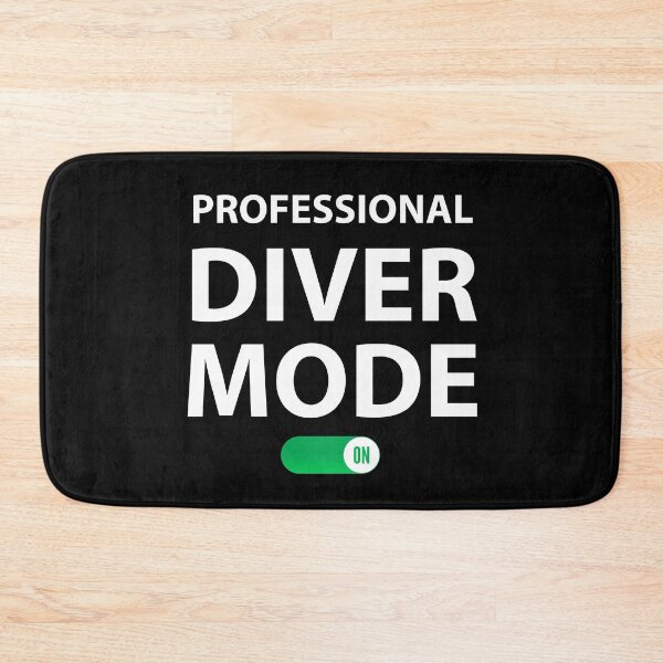 Item preview, Professional Diver Mode on Funny Professional Diver  designed and sold by Rami Khalifah.