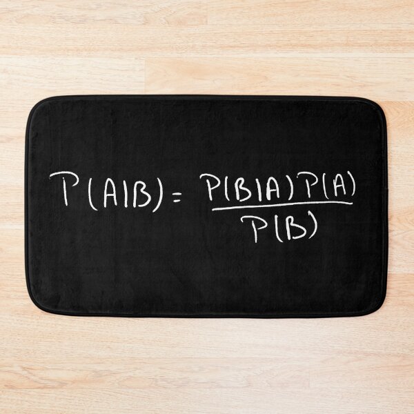 Item preview, Copy of bayes theorem of probability theory handwritten designed and sold by NoetherSym.