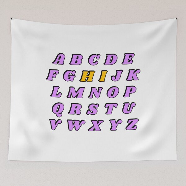 Item preview, Hi Alphabet - Back to School - Teachers - Funny pre k kindergarten designed and sold by Inspirationmotivation.