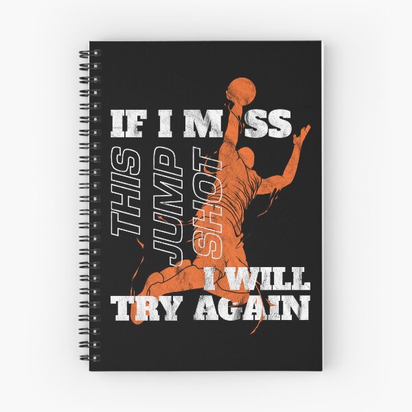 Item preview, If I Miss This Jumpshot I Will Try Again | Dark Background designed and sold by JenTrinhArt.