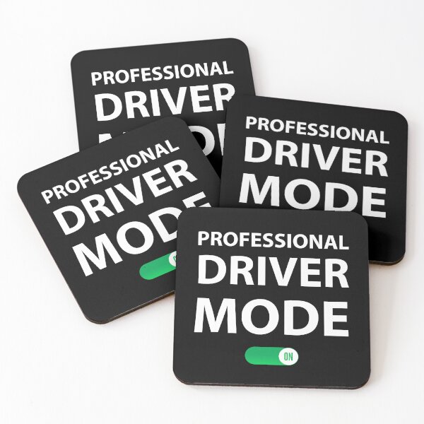 Item preview, Professional Driver Mode on Funny Professional Driver  designed and sold by Rami Khalifah.